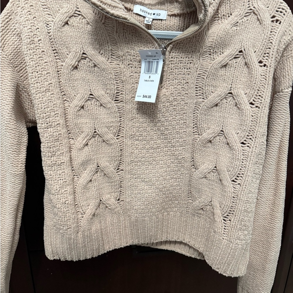 Crop sweater